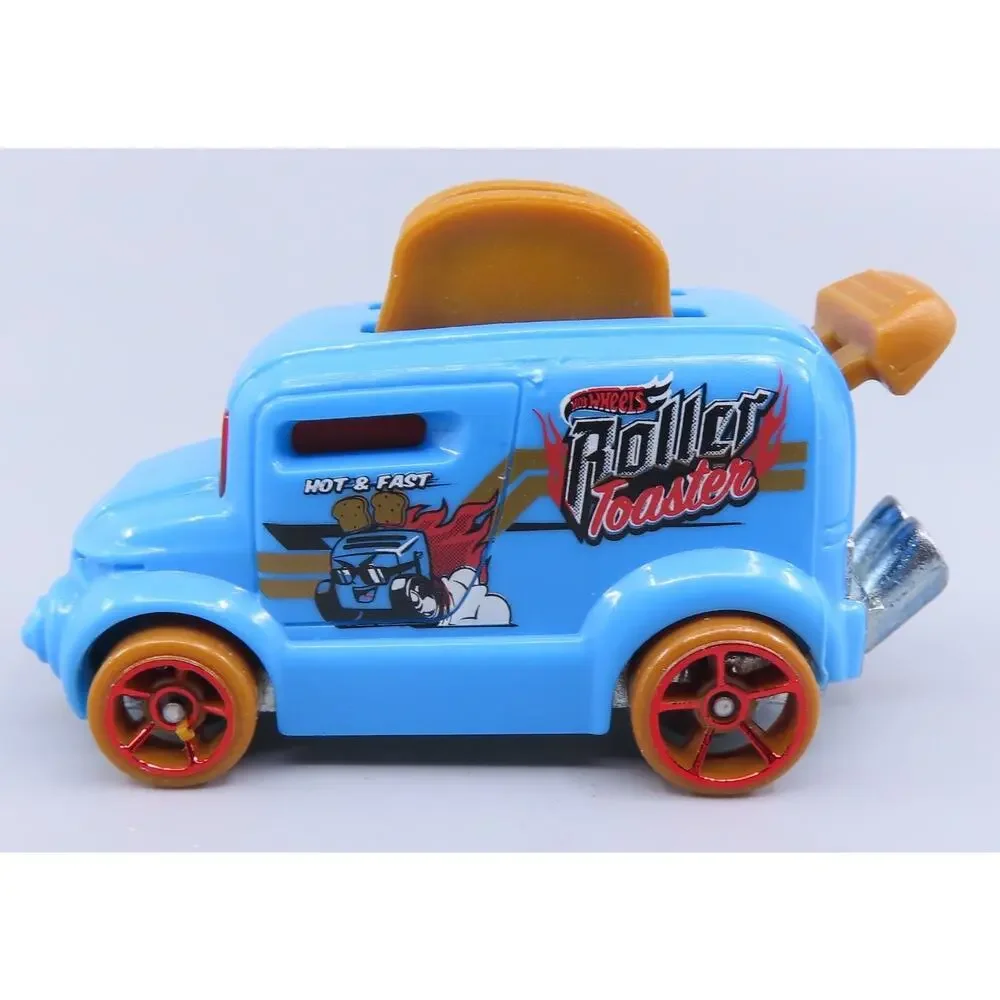 Hot Wheels ROLLER TOASTER Blue Fast Foodie 4/5 Diecast 1:64 Mattel Loose